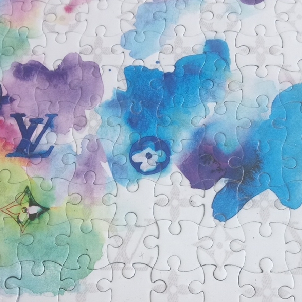 Louis Vuitton Multicolor Watercolor Puzzle - Picture 2 of 6
